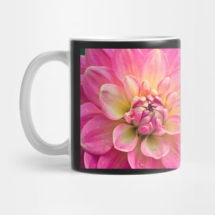 Beautiful Pink Dahlia Flower Mug